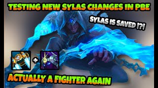 RANK 1 SYLAS NA TRIES THE NEW SYLAS CHANGES IN PBE [upl. by Ahearn]