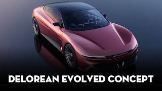 DeLorean EVolved Concept Previews the Return of the Infamous Sports Car  S7Car [upl. by Halyak]