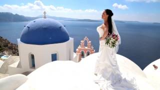 Santorini Wedding Videography By Nikos Sirigos [upl. by Llyrad]