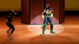 Kamen Rider OOO Live Show in Matsuyama Part 1 [upl. by Ewolram401]