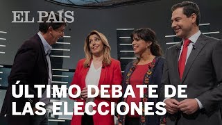 Así ha sido el segundo DEBATE de las ELECCIONES ANDALUZAS 2018 [upl. by Merill]