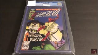 😈💥🦹‍♂️🥊📚🔑📚🔥 Kingpin vs Daredevil CGC 98 grade  reveal 💥 1981 Marvel comic Key Frank Miller ⚡️🔥 [upl. by Crin]