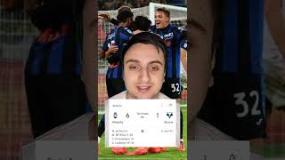 ATALANTAVERONA 61 atalanta verona seriea football calcio sport shorts tiktok reels [upl. by Yonah678]