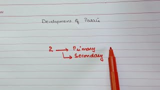 Development of palate  Palate Embryology in easiest way [upl. by Clevie]