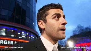 Oscar Isaac talks Madonnas WE amp Drive [upl. by Eural]