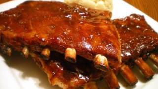 Oven Barbequed Spare Ribs  Baked Ribs  Panlasang Pinoy [upl. by Talie]