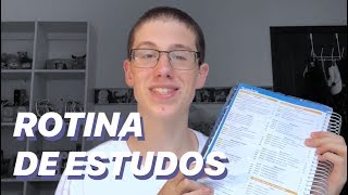 MINHA ROTINA DE ESTUDOS ATÉ O 1000 NO ENEM  Lucas Felpi [upl. by Atnas]