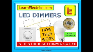 LED DIMMERS – HOW THEY WORK – WHY THEY FLICKER – WHAT HAPPENS INSIDE A DIMMER – CAN I MIX LAMP TYPES [upl. by Ojyram]