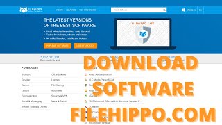 HOW TO Download any software from Filehippocom  ALL ABOUT WORD [upl. by Klarrisa]