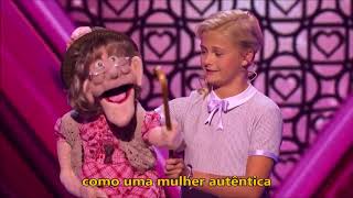 Darcy Lynn com Edna cantando Natural Woman by Carole King [upl. by Leatrice491]