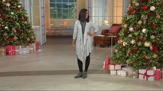 Aerosoles Stich N Turn Leather Wedge Booties Allowance on QVC [upl. by Nimsay]