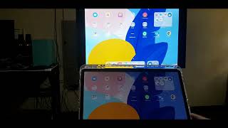 How to mirror your Huawei Matepad to Smart TV  Wireless projection [upl. by Deyes]