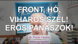 Pénteken erősen terhelő változatos fronthatásokra figyelmezteti a meteogyógyász a frontérzékenyeket [upl. by Wettam]