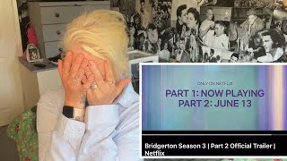 Bridgerton season 3 part 2 trailer reaction [upl. by Nahtanoy]