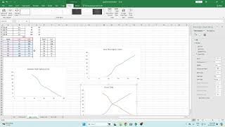 ogive curve and scatter plot [upl. by Leahplar673]