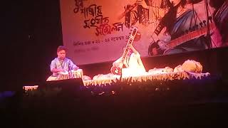 Satarupa Sarkar Sitar played accompanied Tabla by Saurabh Bose at Sisir Mancha Madhya laya Tintal [upl. by Marta]