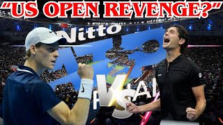 quotEpic Rematch Sinner vs Fritz Nitto ATP Finals 2024quot [upl. by Jansson]