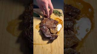 Reverse sear in the air fryer🤔 cooking steak [upl. by Nikral]