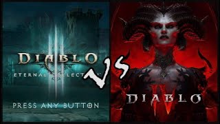 Diablo 3 Vs Diablo 4  Brief Comparison [upl. by Rj137]