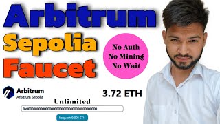 Get Free Arbitrum Sepolia Faucet  Unlimited Arbitrum Faucet  Instant Withdrawal [upl. by Slack]