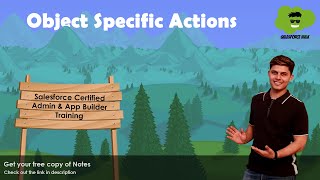 Understanding Object Specific Actions in Salesforce  How to create them [upl. by Ahsyak823]