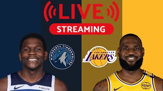 LAKERS VS TIMBERWOLVES LIVE  October 22 2024  2024 NBA Season [upl. by Nancy950]