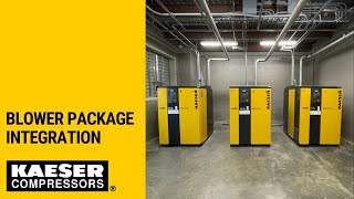 Blower Package Integration  Kaeser Compressors [upl. by Schlosser762]