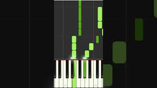 French Cancan Piano Tuto shorts piano pianotutorial [upl. by Semela]