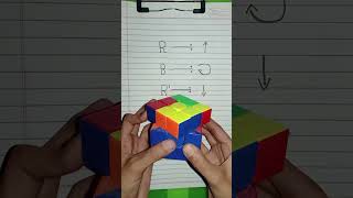 Solve 3X3 Rubiks cube solve 😨🤔shortvideoRM [upl. by Arded84]