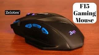 Zelotes F15 Gaming Mouse [upl. by Cassandra610]