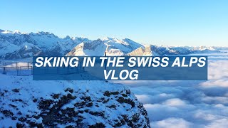 🏙 Skiing In The Swiss Alps  Vlog 1 [upl. by Romaine]