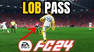 FC 24 How to do Lob Pass in EA Sports FC 24  Chip Cross Pass fc24 [upl. by Vinny]