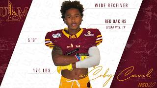 2020 ULM FOOTBALL RECRUITING CLASS  Coby Cavil [upl. by Harl]