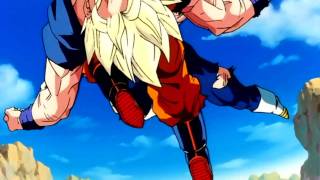 Dragonball Z  SSJ2 Goku vs Majin Vegeta ULTIMATE FIGHT SCENE FULL1080p [upl. by Alehs]