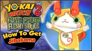 YoKai Watch 2  How To Get Jibakoma With QR Code YW2 Tips amp Tricks [upl. by Ibrik]