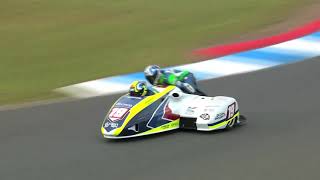 Molson Group British Sidecar Championship 2022 Round 2 Knockhill  Race 1 [upl. by Furr702]