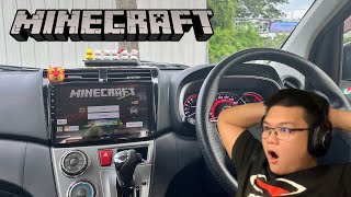 Playinfg Minecraft in my car [upl. by Jung]