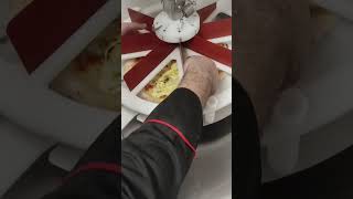 Tuna with sweet tomato  mozzarela cheese and palm hearth four cheese with pesto sauce  Pizza ASMR [upl. by Ennoval]