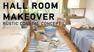 Dorm room makeovers Rustic coastal at Hall 6 [upl. by Daly]