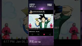 subscribe edit anime squid Game Z Goku vs vegeta drongon ball phonk subscribe shortvideo e [upl. by Karina]