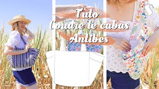 TUTO  Coudre le sac cabas Antibes [upl. by Atterbury]