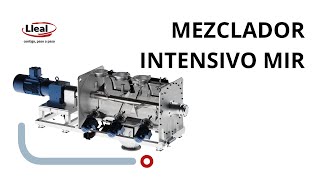 MEZCLADOR DE SÓLIDOS INTENSIVO MIR [upl. by Acirema]