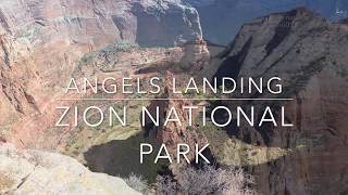 Angels Landing Trail Zion National Park Utah A Virtual Treadmill Hike [upl. by Fifi404]