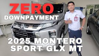 2025 MITSUBISHI MONTERO SPORT GLX MT ZERO DOWNPAYMENT [upl. by Ventre]