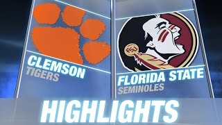 Clemson vs Florida State  2014 ACC Football Highlights [upl. by Housum]