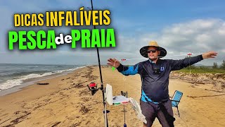 Dicas gerais PESCA de PRAIA para INICIANTES Tudo em um vídeo [upl. by Adlesirk]