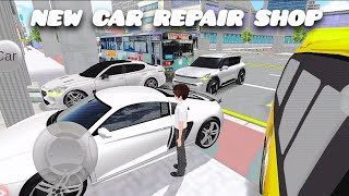 my all car for seveis repair  brand new white car for driving test on seveis center in this game [upl. by Aniv]