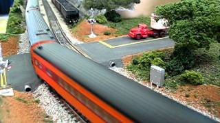 MVI 0104 Pensacola model railroad club HO DIVTrain Show Fairhope 2009 [upl. by Elyrrad588]