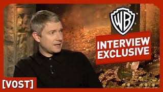 Le Hobbit  Interview Martin Freeman VOST  Peter Jackson [upl. by Norrag507]