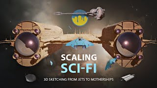 Scaling Sci Fi  3D Sketching from Jets to Motherships [upl. by Gabriella]